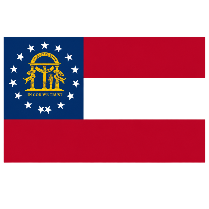 State flag of Georgia